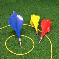 Set de joc cu darts gigant de exterior, 9 accesorii, multicolor, My Garden 2285